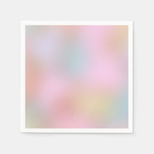 Pastel Colours Abstract Art Template Elegant Napkin