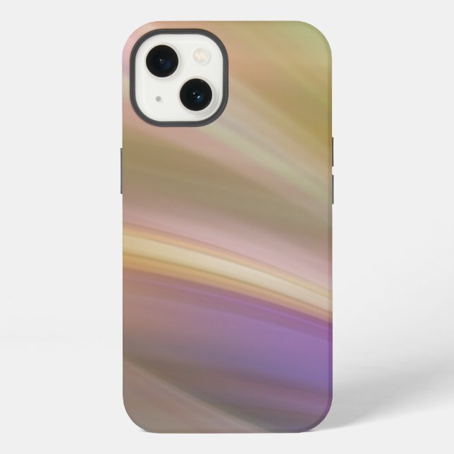 Pastel Colours Abstract iPhone Case (Back)