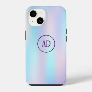 Pastel Colours Abstract Iridescent Background iPhone 14 Case