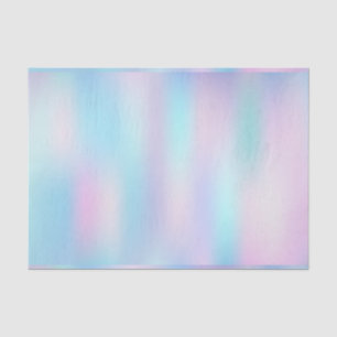 Pastel Colours Abstract Iridescent Background Tissue Paper