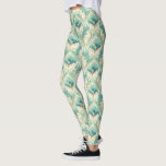 Pastel colours delicate ornamental floral motifs 2 leggings<br><div class="desc">A captivating ensemble of digital designs featuring delicate ornamental floral motifs. With a soothing pastel colour palette,  these patterns blend elegance with a touch of nature.</div>