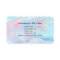 pastel colours faux glitter 