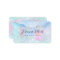 pastel colours faux glitter 