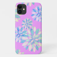 Pastel Colours Flower Petals iPhone 11 Case