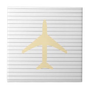 Pastel Colours Lines Plane Flying Fly Tile