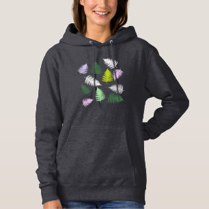 Pastel Colours Lucky Fern Hoodie