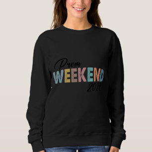 Pastel Colours Prom Weekend 2022 Senior Grad Gradu Sweatshirt