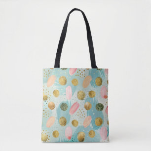 Pastel Confetti Glitter Abstract Pattern (2) Tote Bag
