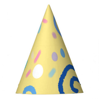 Pastel Confetti Party Pattern Hat
