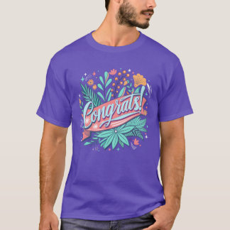Pastel Congrats family T-Shirt