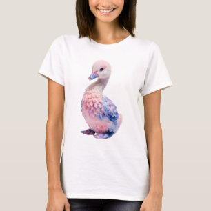 Pastel Cotton Candy Duckling Women T-Shirt