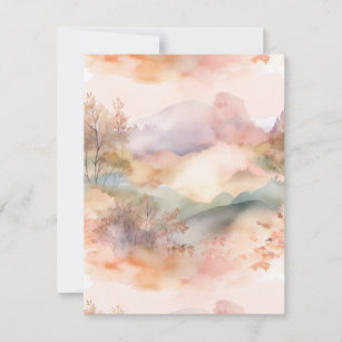 Pastel Countryside Card