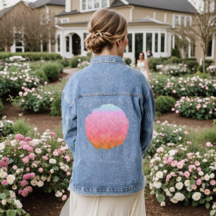 Pastel Crossing Denim Jacket
