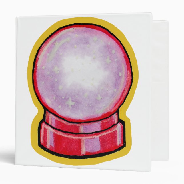 Pastel Crystal Ball Binder (Front/Inside)