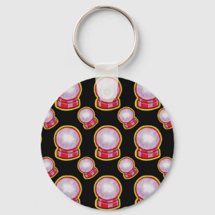 Pastel Crystal Ball Keychain