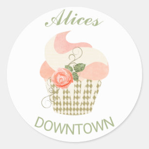 Pastel Cupcake Boulangerie Sticker