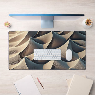 Pastel Currents Desk Mat