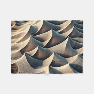 Pastel Currents Fleece Blanket