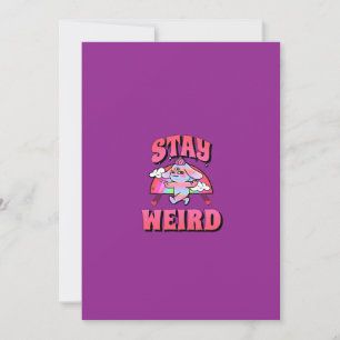 Pastel Cute Bunny Digital Art Positive Vibes Invitation