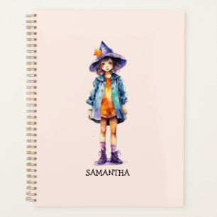 Pastel Cute Witch Girl Halloween esthétique