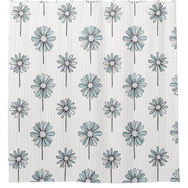 Pastel Daisy Line Art Stripe (Front)