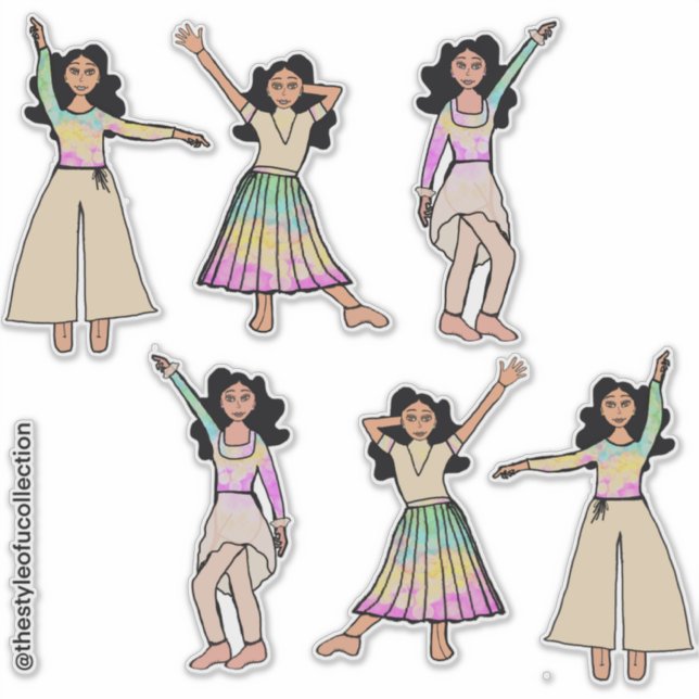 Pastel  Dancer #2 (Front)