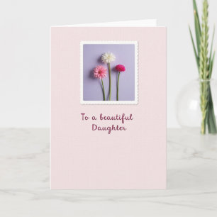 Pastel Daughter Mothers Day Card