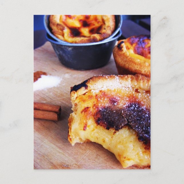 pastel de nata postcard (Front)