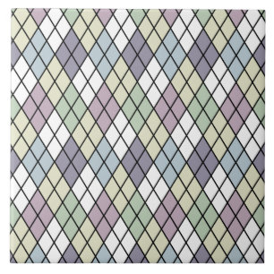 Pastel Diamonds Tile