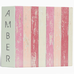 Pastel Distressed Summer Binder