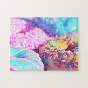 Pastel Donut Complexe photographique Jigsaw Puzzle