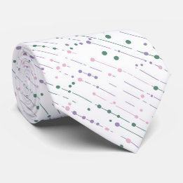 Pastel dots tie