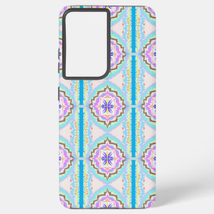Pastel Dream Boho Geometric Kaleidoscope Samsung Galaxy Case
