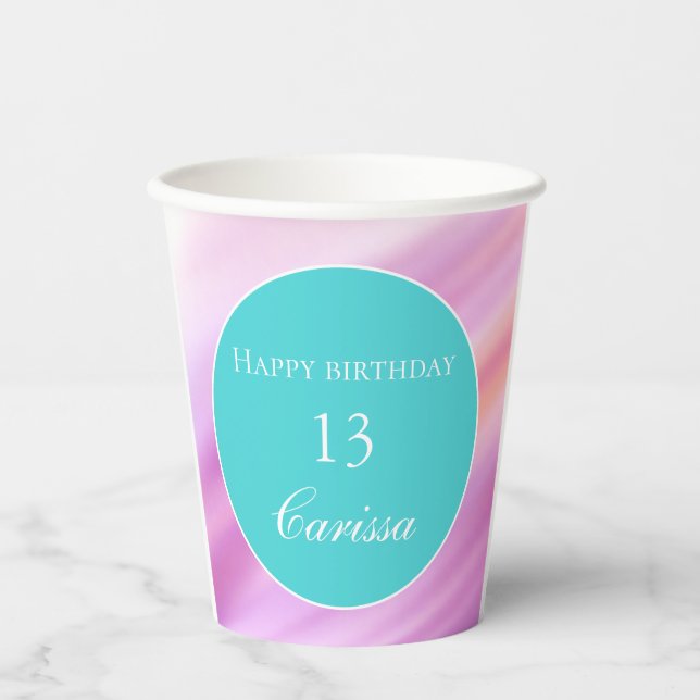 Pastel Dreams Paper Cup (Front)