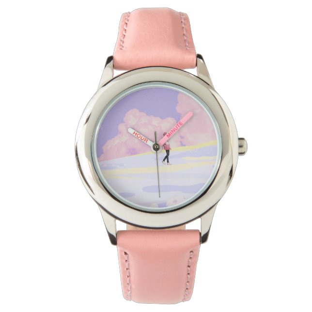 Pastel Dreamscape Walker Watch (Front)