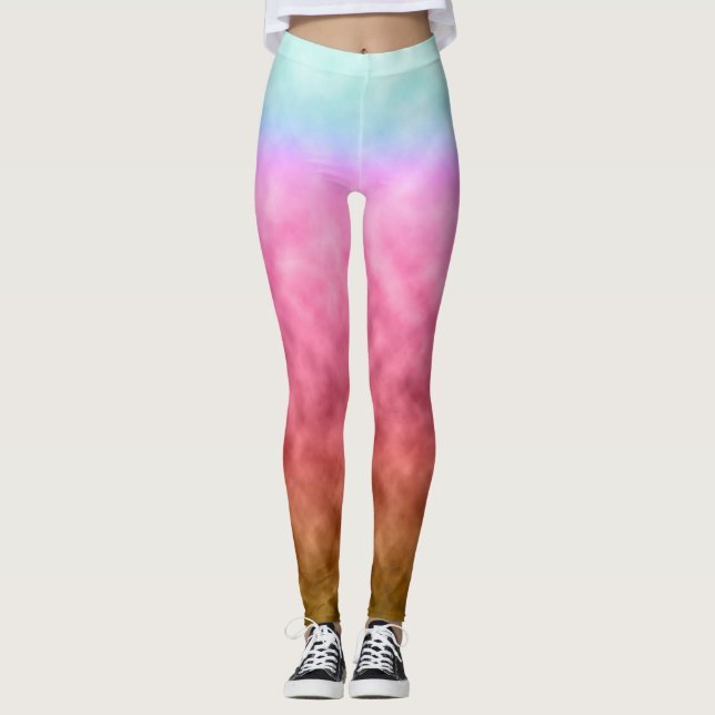 Pastel Drift Leggings (Front)
