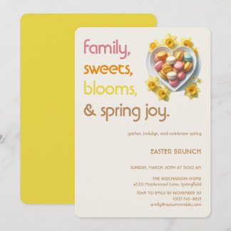 Pastel Easter Brunch Invitation | Spring Party