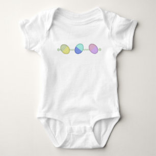 Pastel Easter Eggs Bodysuit