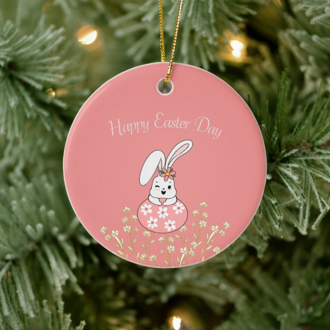 Pastel Easter Ornament - Personalized & Festive (Tree)