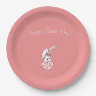 Pastel Easter Paper Plates - Personalized&Festive