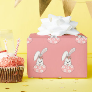 Pastel Easter Wrapping Paper - Personalized