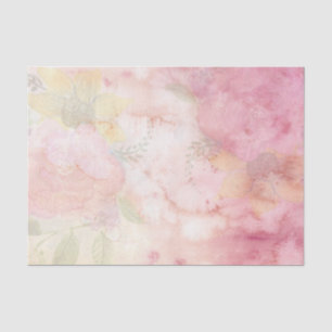 Pastel Ethereal Flowers Tissue Paper