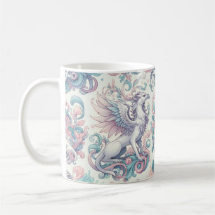 Pastel Fantasy Griffin Coffee Mug