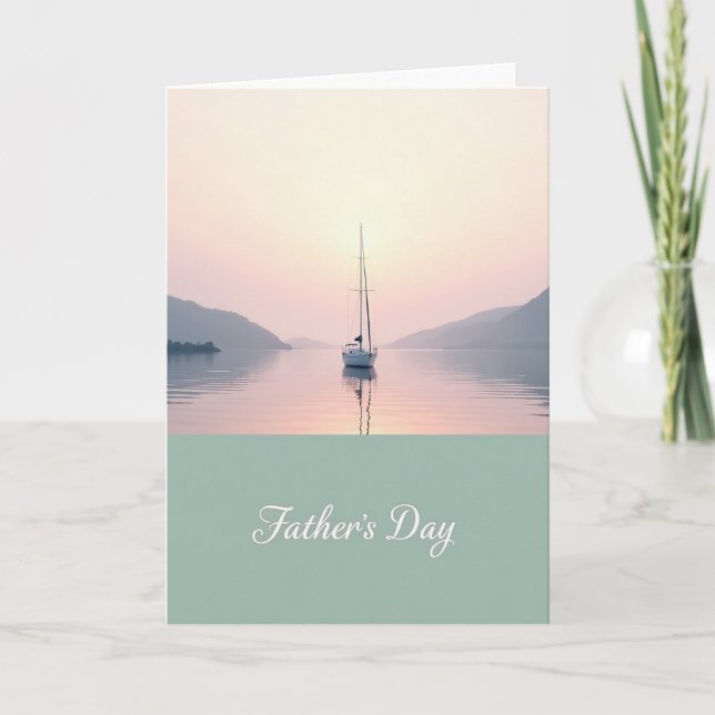Pastel Fathers Day Card (Front)