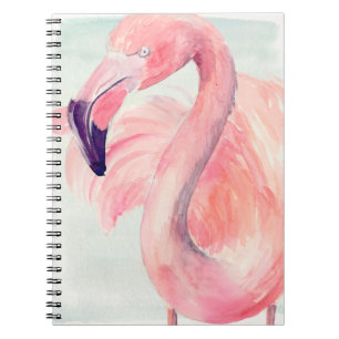 Pastel Flamingo Notebook