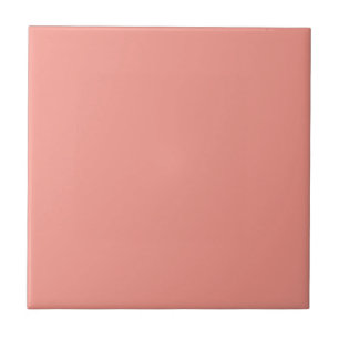 Pastel Flamingo Pink Color Tile
