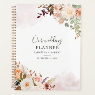 Pastel Floral Aquarelle Fleurie Script Mariage