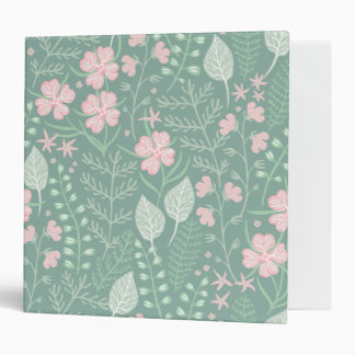 Pastel Floral  Binder