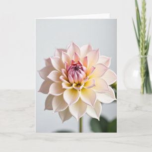 Pastel Floral Bloom Art Card