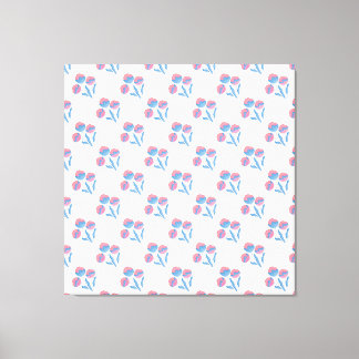 Pastel Floral Canvas Print